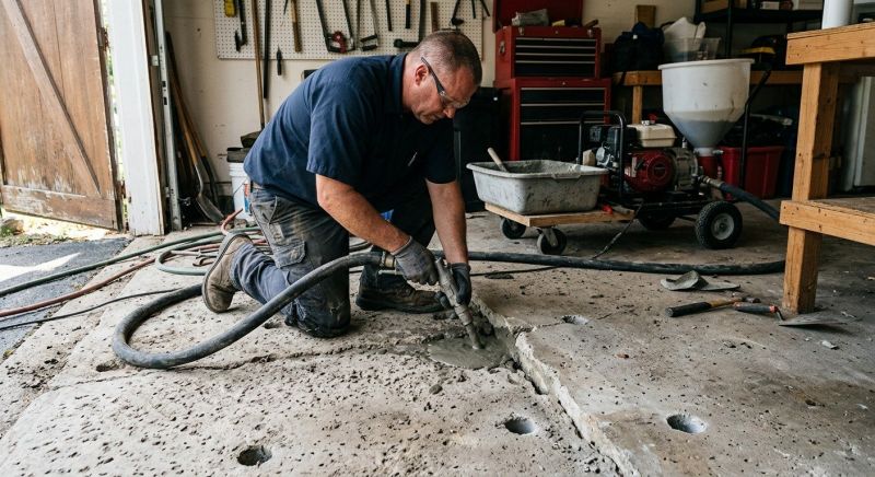 Concrete Floor Lifting in Des Moines, IA