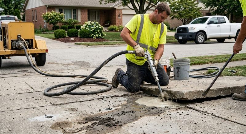 Concrete Lifting in Columbus, OH