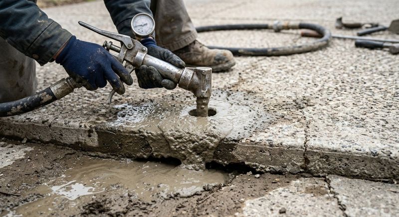 Concrete Settlement Repair in Tampa, FL
