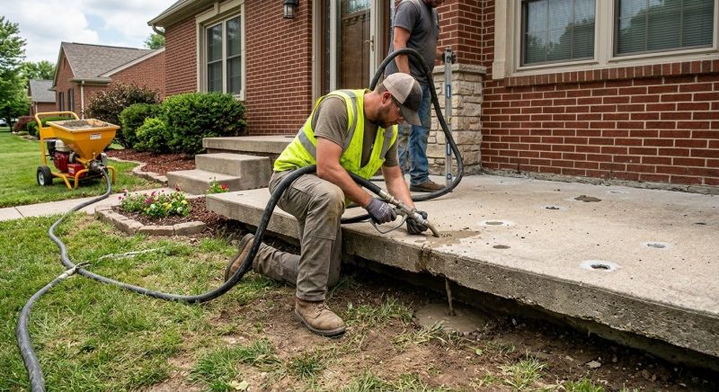 Sunken Patio Repair in Tampa, FL