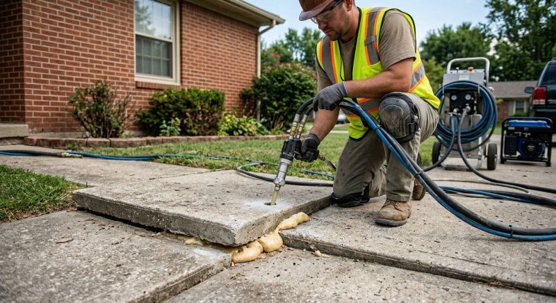 Foam Jacking in West Des Moines, IA