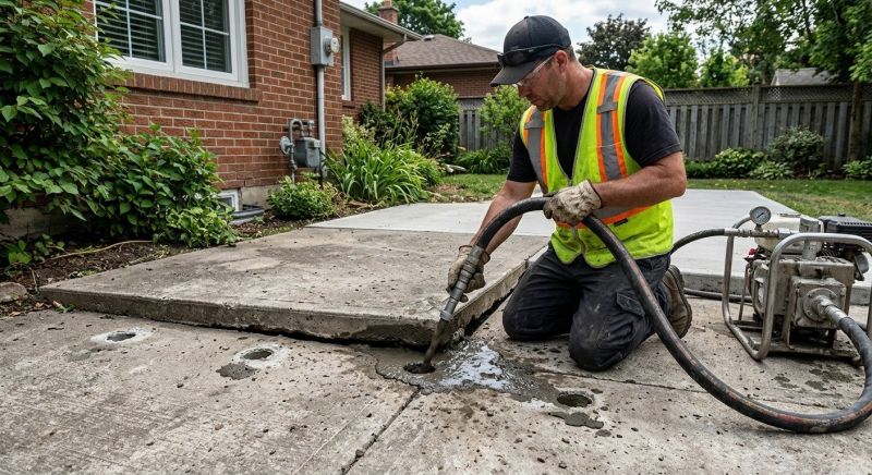 Patio Mudjacking in Denver, CO