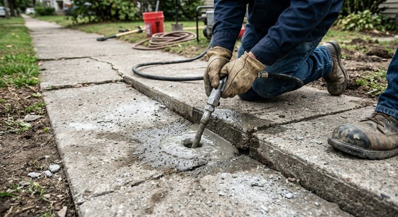 Sidewalk Leveling in Corpus Christi, TX